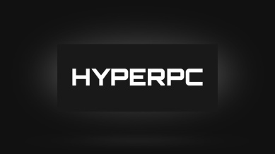 Фирменная светодиодная табличка HYPERPC CONCEPT