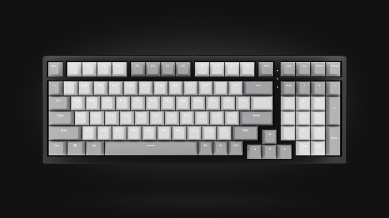 HYPERPC KEYBOARD Grey/White G3MS Sapphire