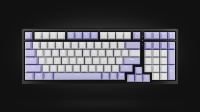 HYPERPC KEYBOARD Purple/White