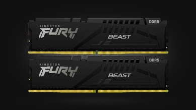 16GB Kingston FURY Beast Black [DDR5, 6000MHz, 2x8GB]