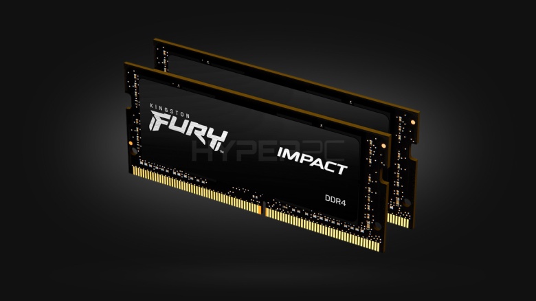 64GB Kingston Fury Impact [DDR4, 3200MHz, 2x32GB]