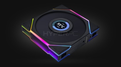 Lian Li UNI FAN TL LCD 120 Black