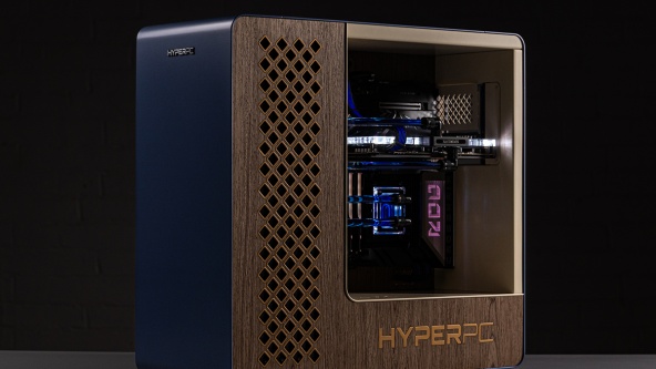 HYPERPC CONCEPT X — Уникальный ПК с RTX 5090 деревянные панели на заказ