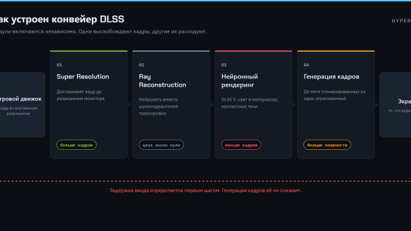 DLSS 5 и DLSS 4.5: чем отличаются и что включать | HYPERPC