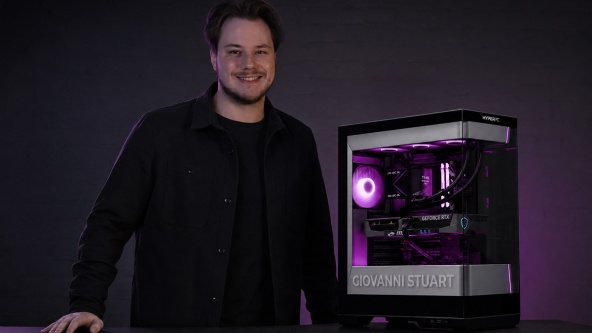 Именной ПК для блогера Джовани | Игровой компьютер на базе RTX 5080
