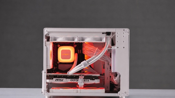 Апгрейд и обслуживание ПК: из NZXT H1 в Jonsbo Z20 White