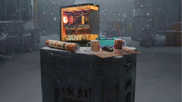 Rust ивент «Новогодний Рейд»: Розыгрыш игрового ПК HYPERPC LUMEN