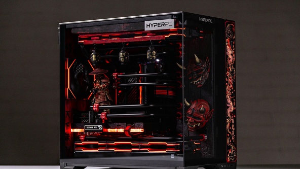 Эксклюзивный кастом-проект в стиле Японии | RTX 5090 и 9950X3D