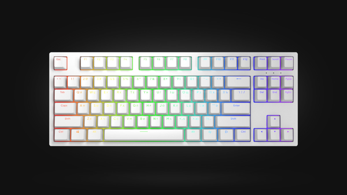 Dark Project KD87A White Optical G3ms Sapphire