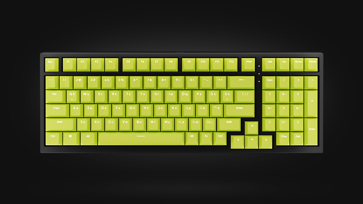 HYPERPC KEYBOARD Green