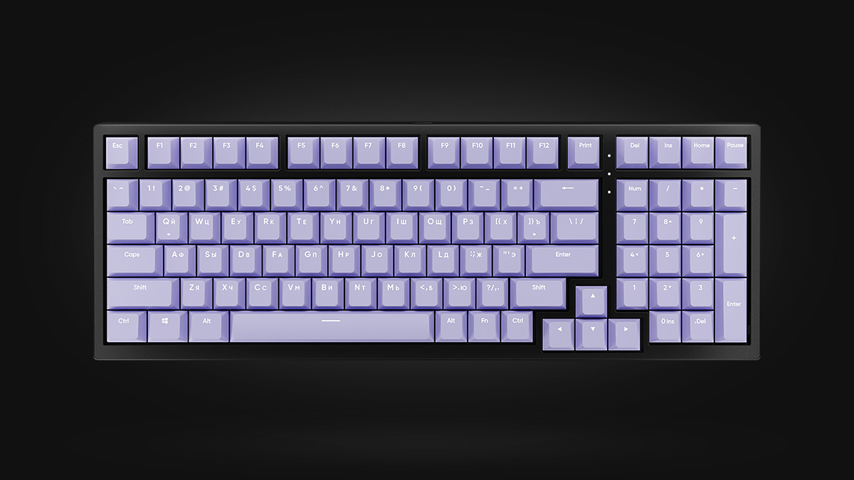 HYPERPC KEYBOARD Purple