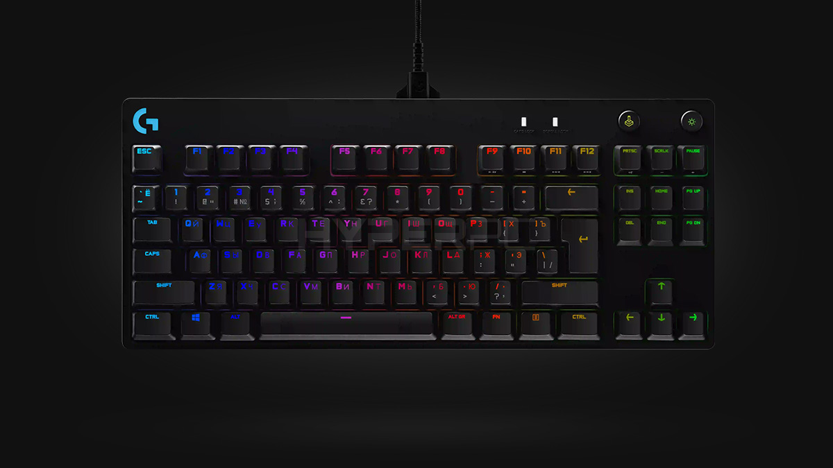 Logitech G Pro TKL Corded Black