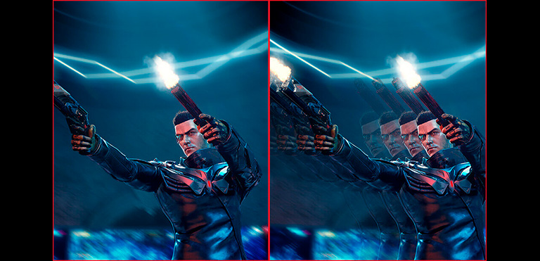 ROG Strix OLED XG27ACDNG - Минимизация смазывания