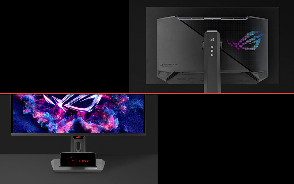 ROG Strix OLED XG27ACDNG - Эстетика киберпанка
