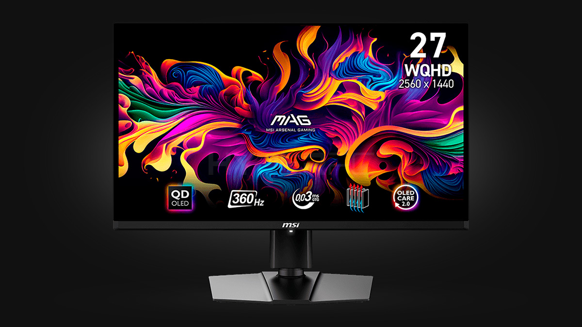 MSI MAG 271QPX QD-OLED Black