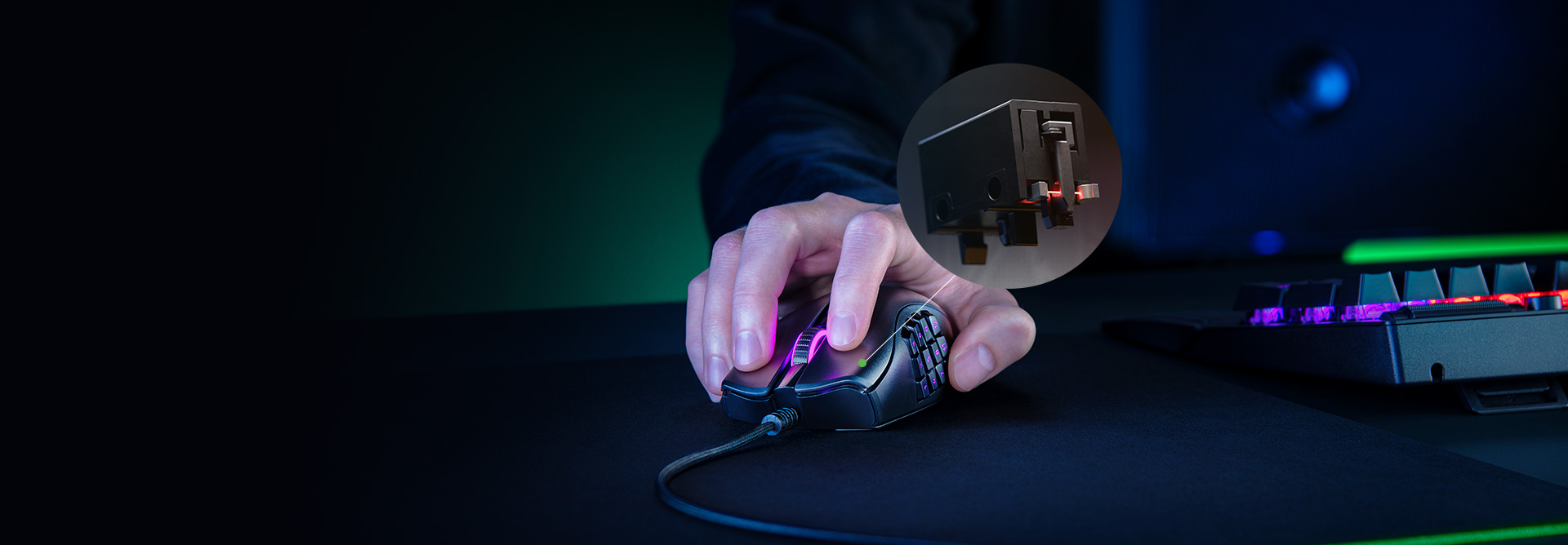 Оптические переключатели razer™ для мышей 2-го поколения