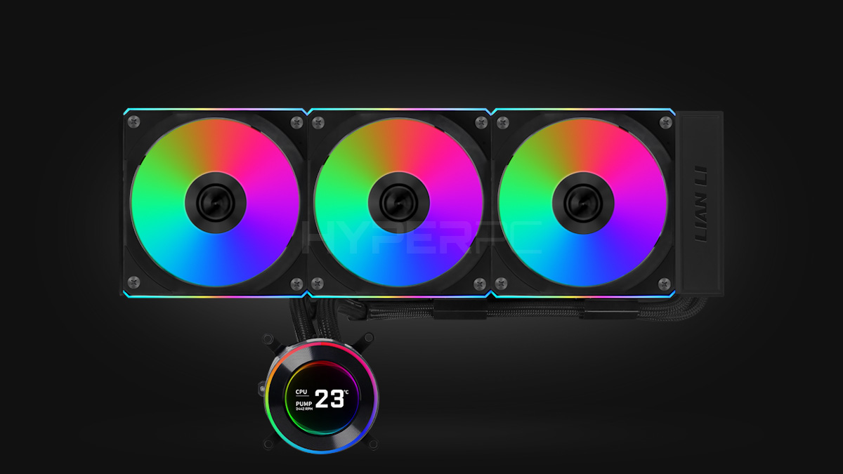 Lian Li HydroShift II LCD-C 360CL Black