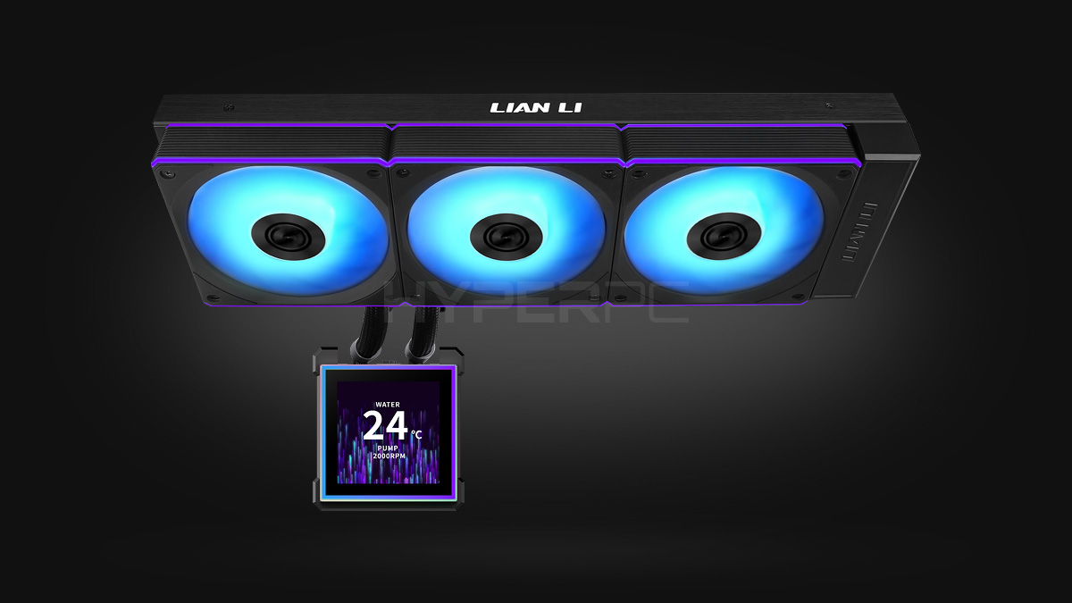 Lian Li HydroShift II LCD-S 360CL Black