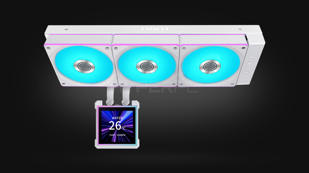 Lian Li HydroShift II LCD-S 360CL White