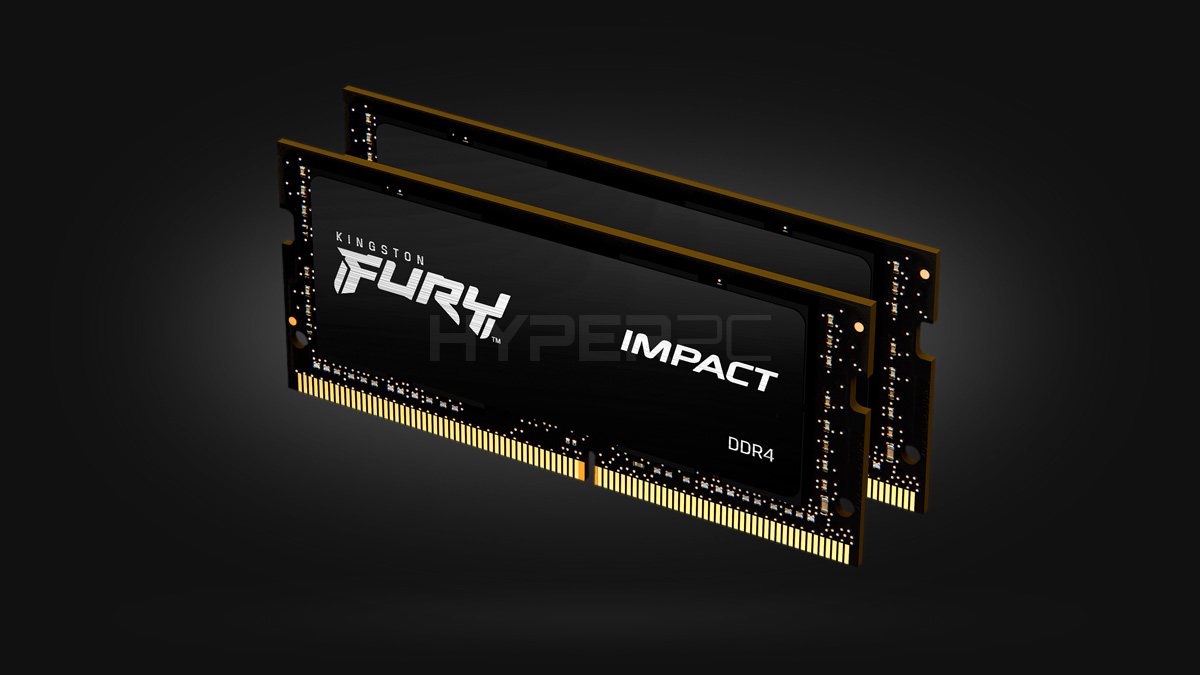 64GB Kingston Fury Impact [DDR4, 3200MHz, 2x32GB]