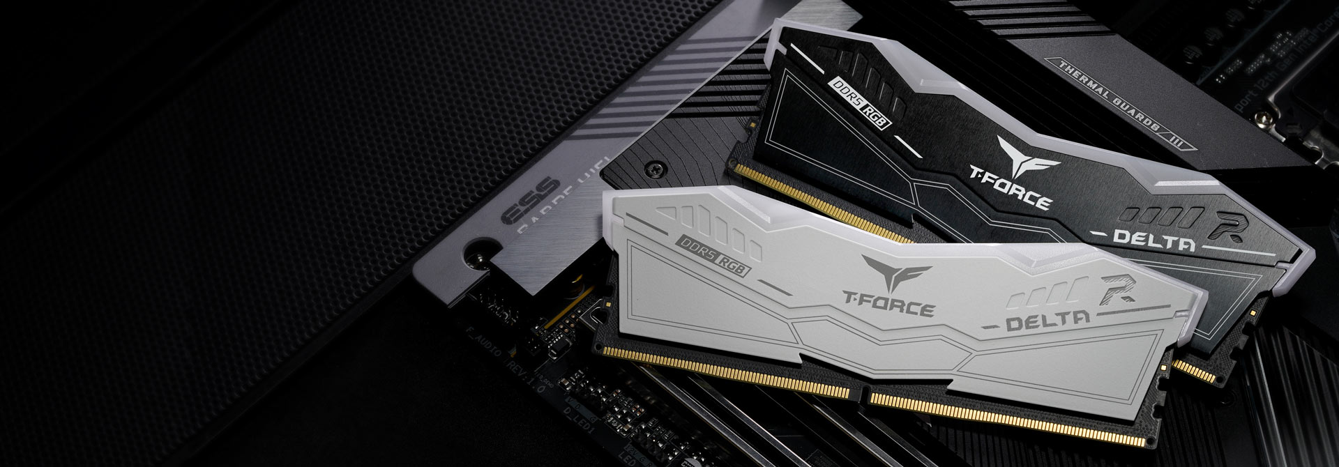 32GB TEAMGROUP T-Force Delta RGB Black [DDR5, 5600MHz, 2x16GB]