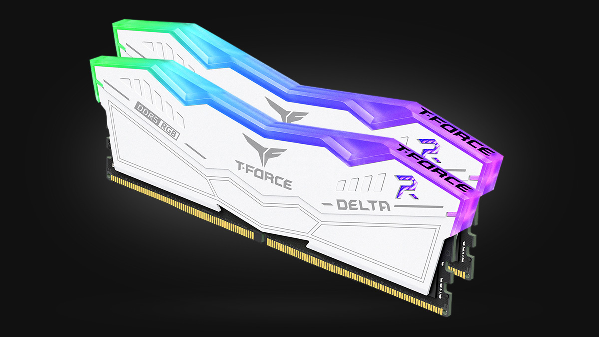 32GB TEAMGROUP T-Force Delta RGB White