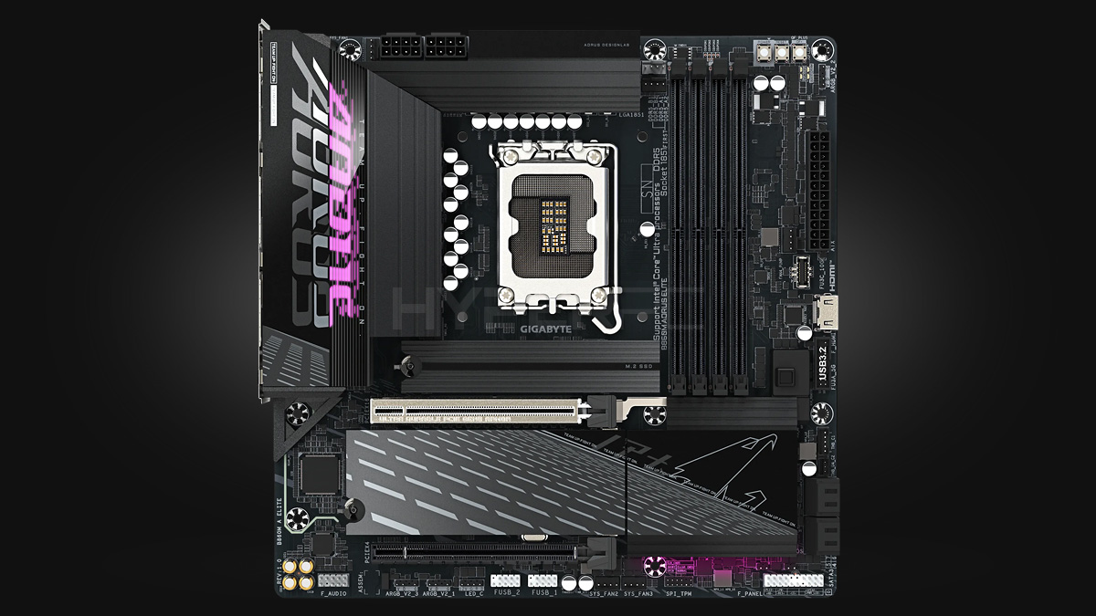 GIGABYTE B860M AORUS ELITE [DDR5, Wi-Fi]