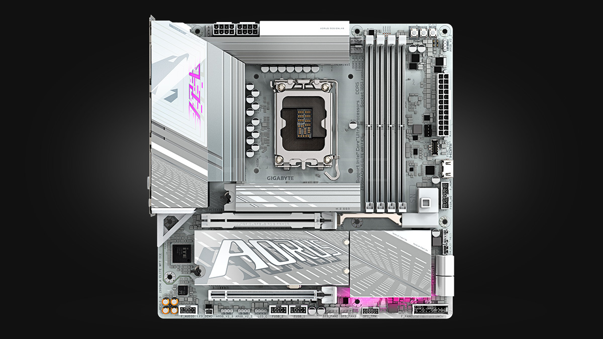 GIGABYTE Z890M AORUS ELITE ICE [DDR5, Wi-Fi]