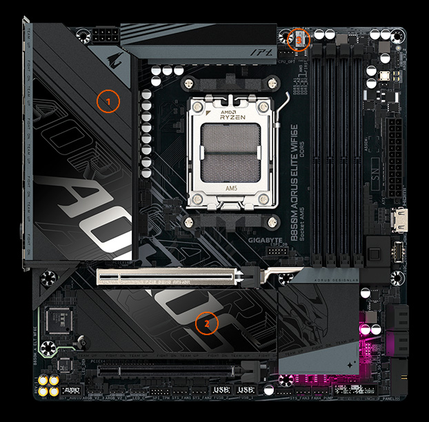 GIGABYTE B850M AORUS ELITE