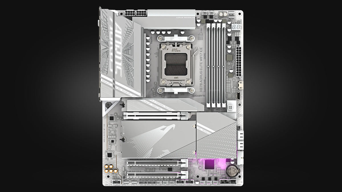 GIGABYTE X870 AORUS ELITE ICE [DDR5, Wi-Fi]