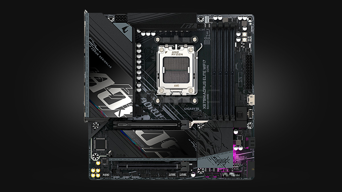 GIGABYTE X870M AORUS ELITE [DDR5, Wi-Fi]