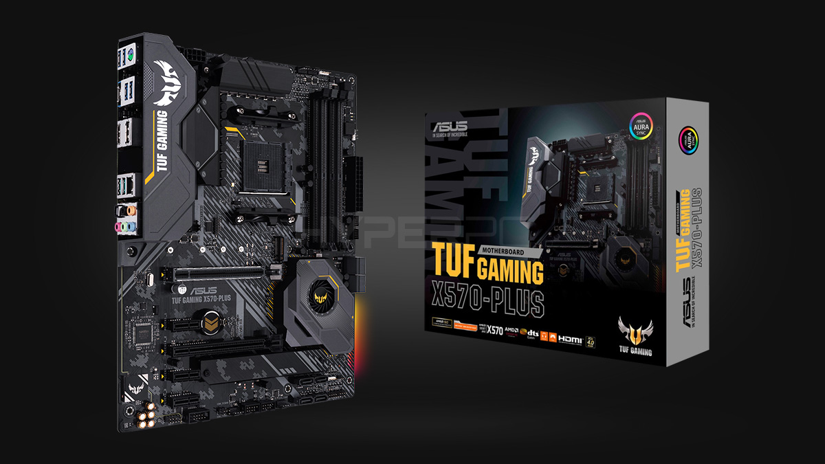 Asus tuf gaming X570-PLUS. 