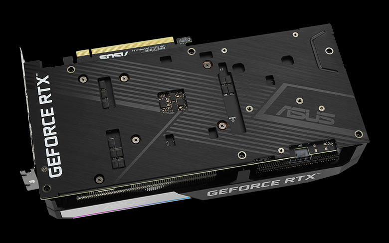 Усилительная пластина - ASUS GeForce RTX™ 3060 Ti DUAL