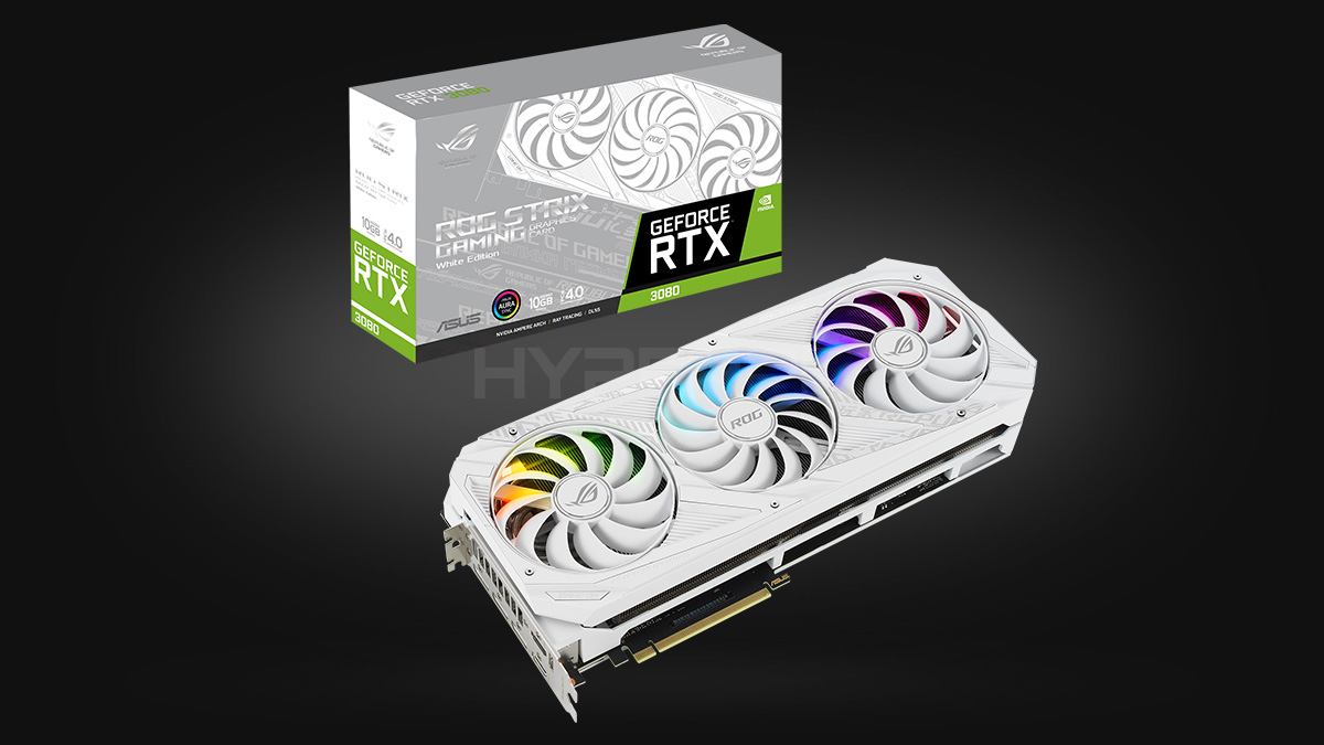 ASUS GeForce RTX 3080 STRIX WHITE