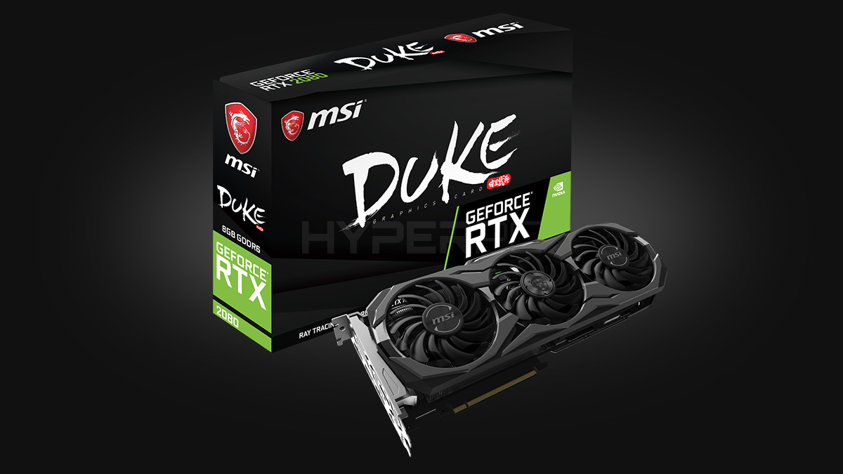 MSI GeForce RTX 2080 Duke 