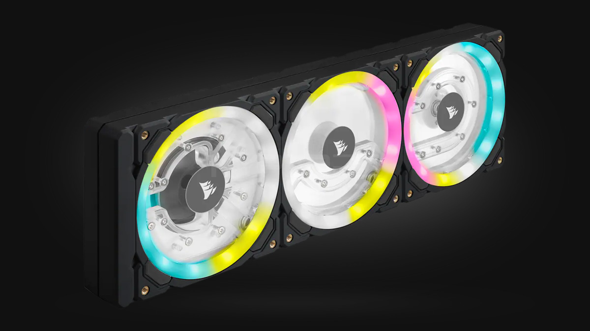 Комплект из насоса и резервуара Corsair Hydro X Series XD7 RGB Black