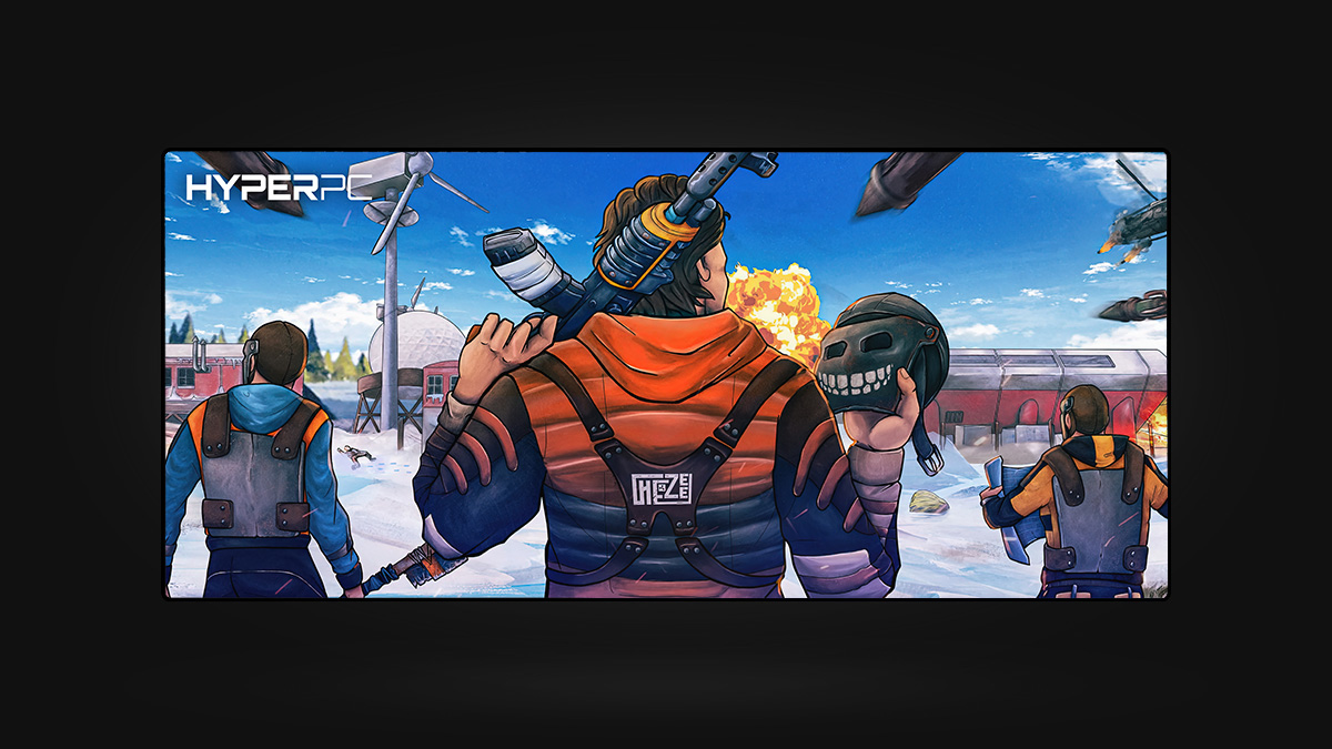 HYPERPC Pad XL RUST Ed. 1