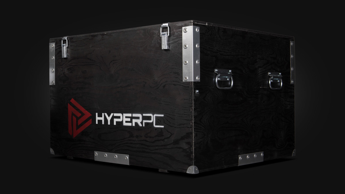 Эксклюзивный деревянный ящик HYPERPC S