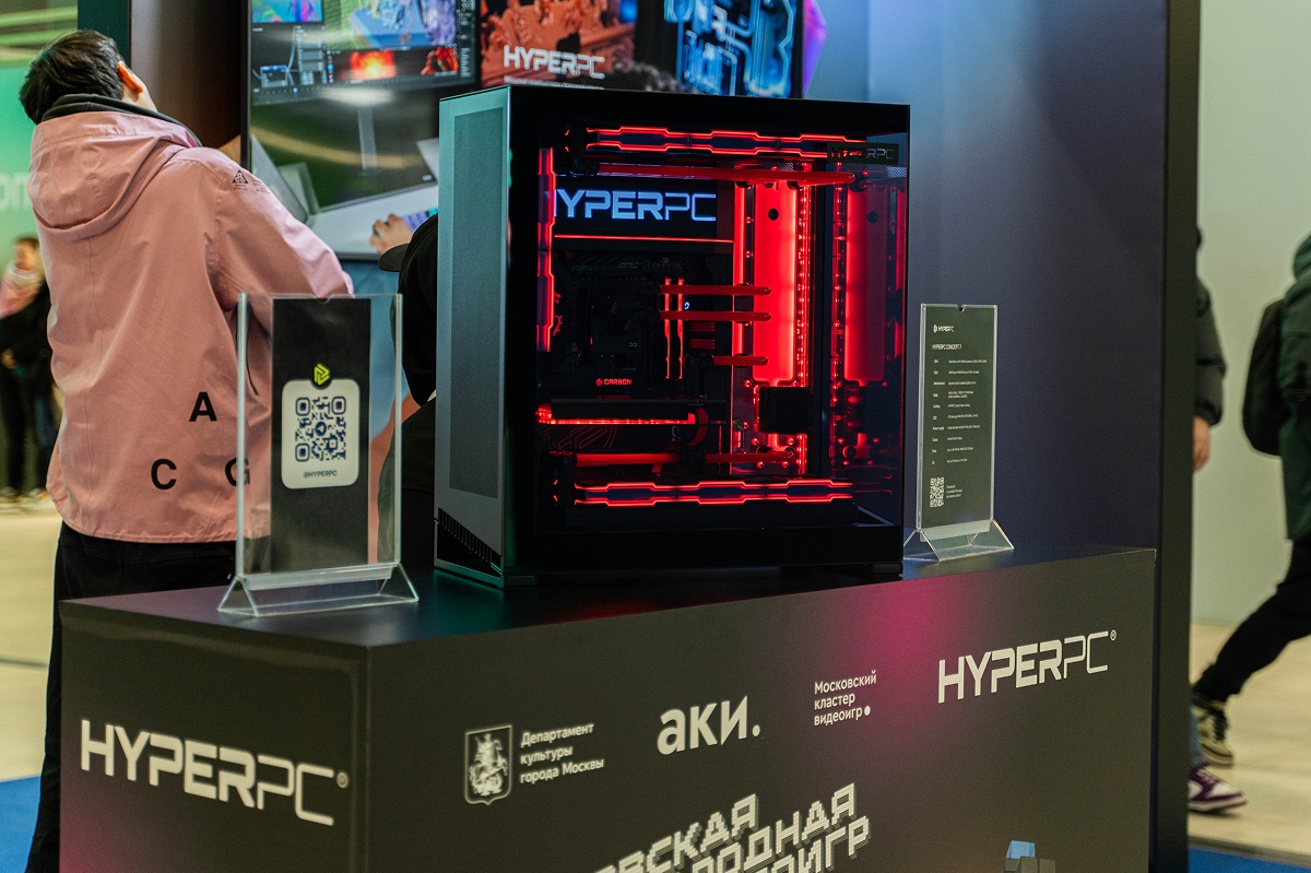 Техническое оборудование HYPERPC на Московской неделе видеоигр
