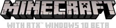 minecraft rtx logo