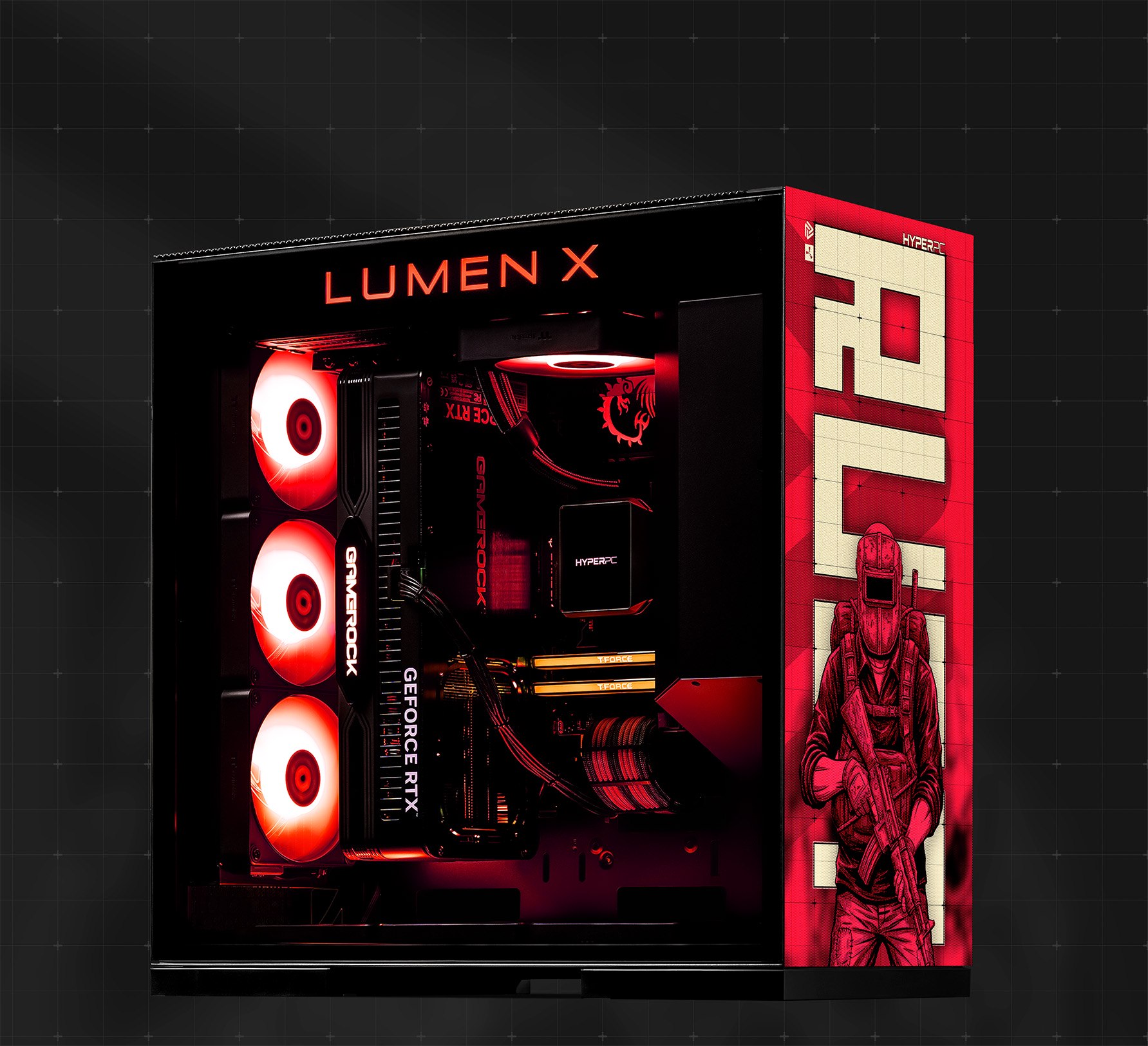 LUMEN красный