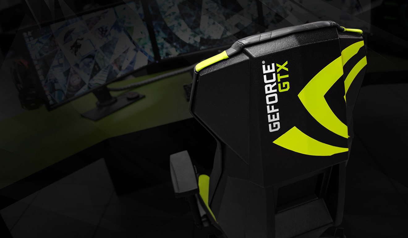 Эксклюзивное кресло WARP в стиле GEFORCE GTX