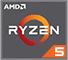 Этот компьютер оснащен процессором AMD Ryzen 5