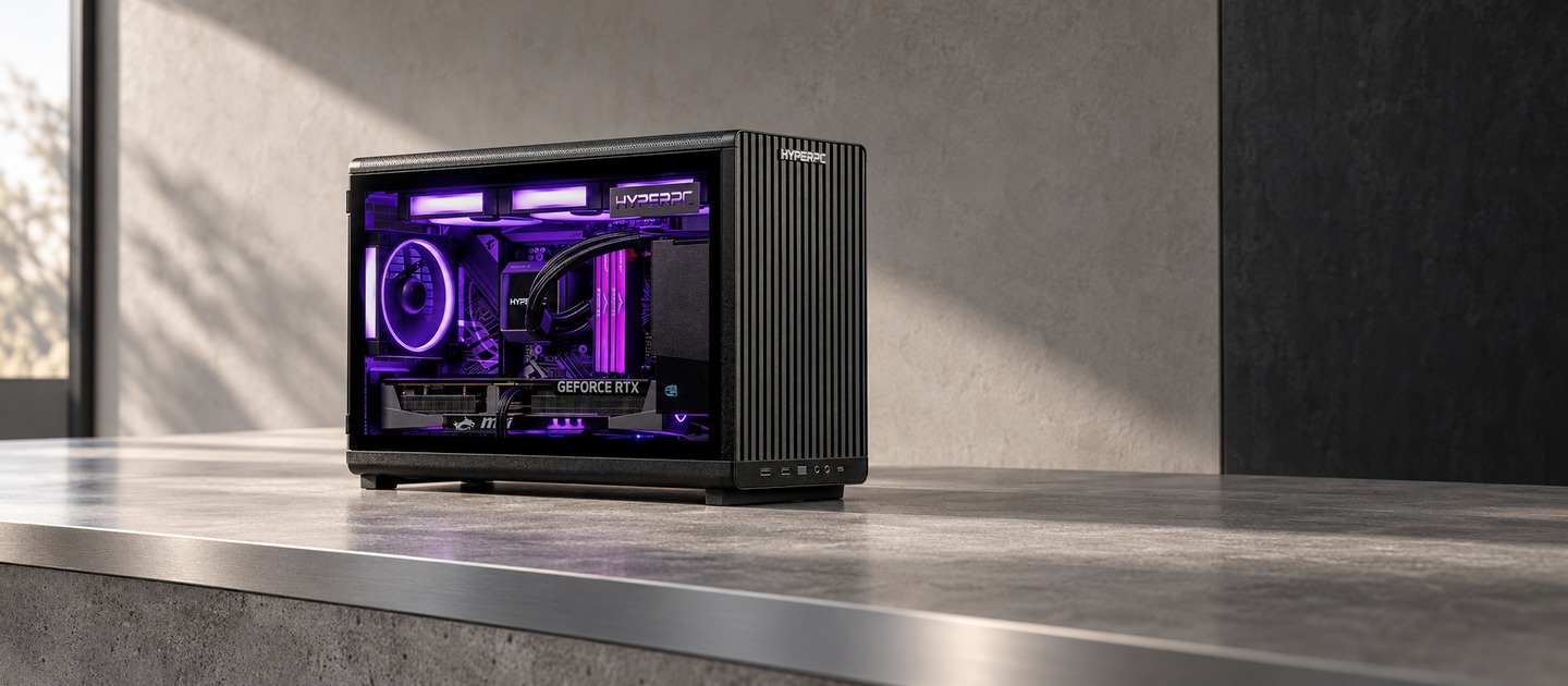 Игровой компьютер HYPERPC за 400 тысяч рублей на RTX 5070 Ti