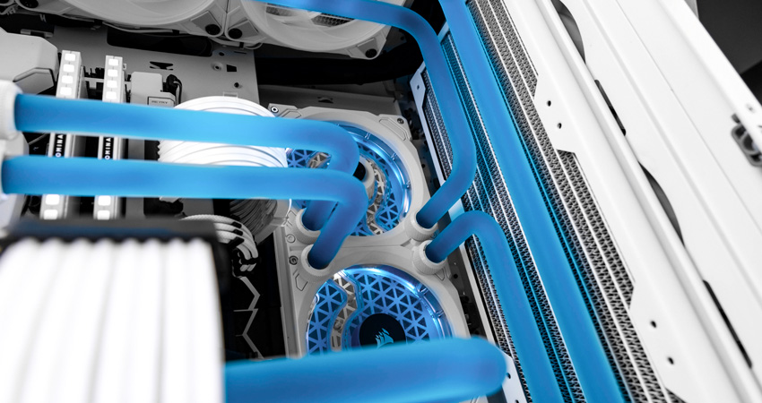 Кастомное водяное охлаждение HYPERPC GENESIS