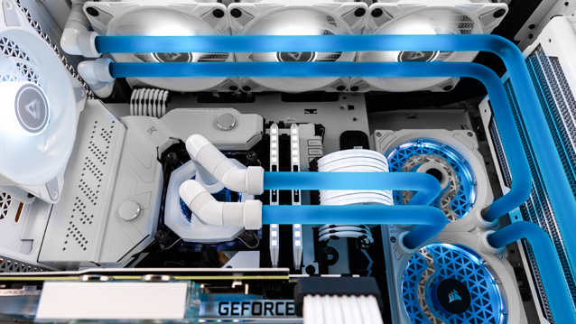 Кастомное водяное охлаждение HYPERPC GENESIS