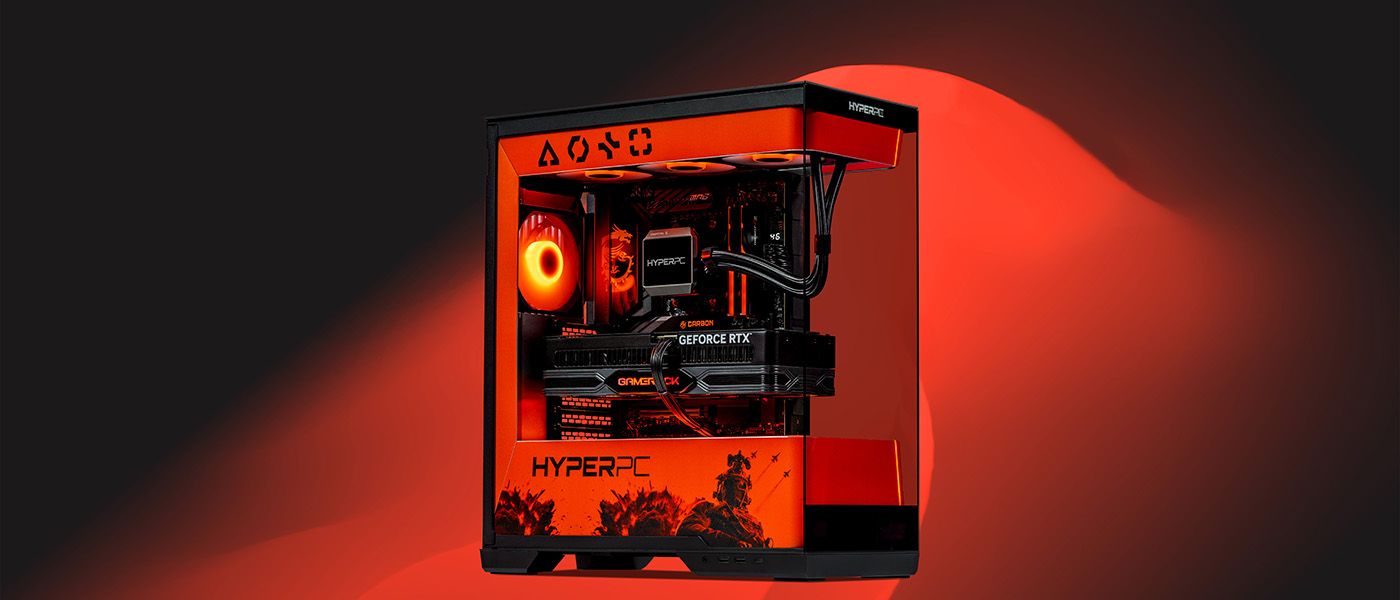 Игровой компьютер в стиле Battlefield 6