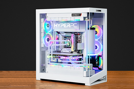 HYPERPC EVOLVE CONCEPT - Lian Li NV7 White Фотографии
