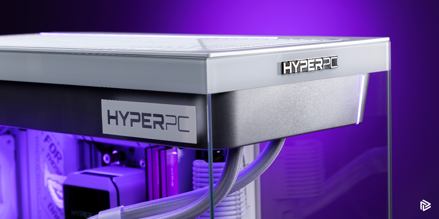 Белый ПК от HYPERPC