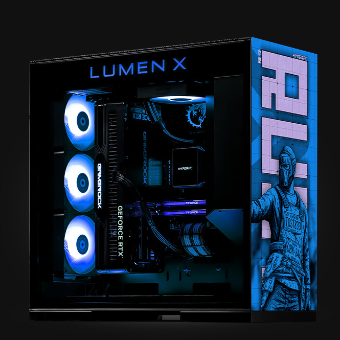 Индивидуальная винилография LUMEN X RUST Blue
